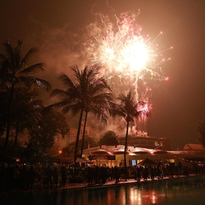 Merayakan Malam Tahun Baru di Hotel Borobudur 