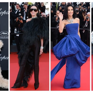 Semua Penampilan Memukau Demi Moore di Festival Film Cannes