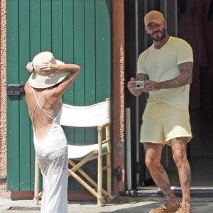 David Beckham Jadi Fotografer Victoria Saat Liburan Keluarga di Portofino