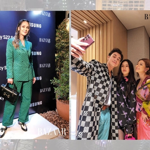 Luna Maya, Jerome Kurnia, dan Sejumlah Selebriti Lainnya Ramaikan Ulang Tahun Harper's Bazaar Indonesia, Baztie Epic Night Party