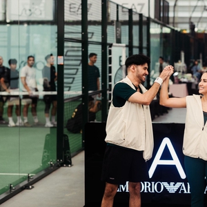 Refal Hady Merayakan Gaya Aktif di Lapangan Padel Bersama EA7 Emporio Armani