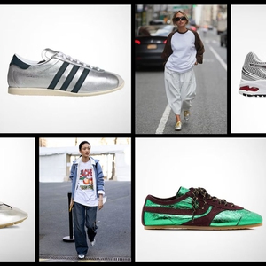 Lupakan Warna Putih, Sepatu Kets Metalik Jadi Item Paling Serbaguna Musim Ini