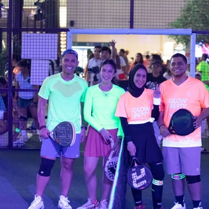 Glow Party, Turnamen Padel Glow In The Dark Pertama di Jakarta