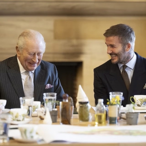 David Beckham Tampil Cottagecore Saat Berkebun Bersama Raja Charles