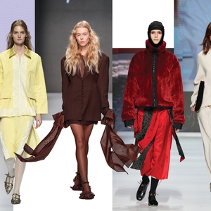 Gaya Monokrom Mendominasi Moscow Fashion Week