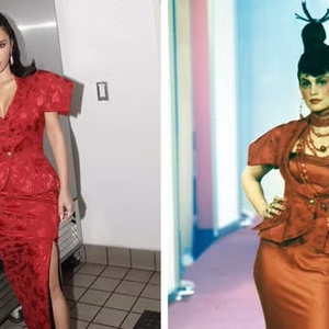 Kim Kardashian Menghidupkan Kembali Busana Arsip untuk Gaya Musim Liburannya