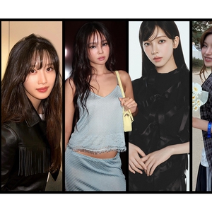 Ide Model Poni Korea untuk Wajah Bulat