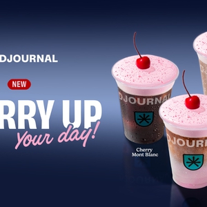 Djournal Hadirkan Cherry Series dengan Profil Rasa yang Bold dan Playful