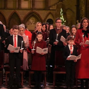 Momen Kebersamaan di Kebaktian Natal 2024 Kate Middleton