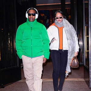 Rihanna dan A$AP Rocky Terus Mendobrak Gaya Musim Dingin