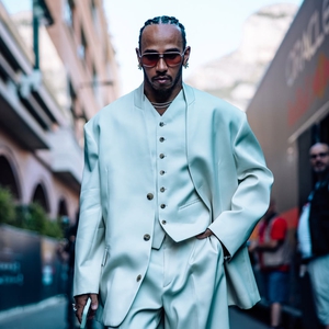 Gaya Edgy Lewis Hamilton Curi Perhatian di Monaco Grand Prix 2025
