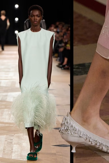 Dari Slim Sneakers Hingga Heels Berhias, Tren Sepatu Ini Mendefinisikan Musim Semi