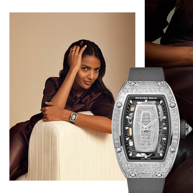Richard Mille,&nbsp;RM 07-01 White Gold Baguette Set, Mengerti Semua Kebutuhan Wanita