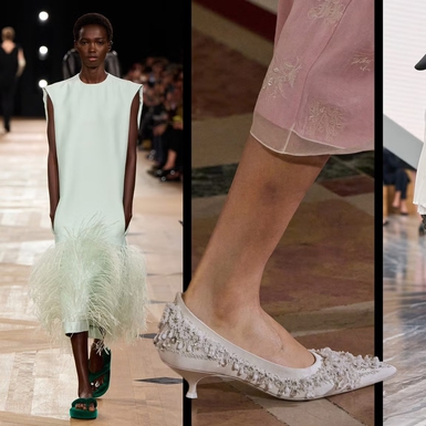 Dari Slim Sneakers Hingga Heels Berhias, Tren Sepatu Ini Mendefinisikan Musim Semi