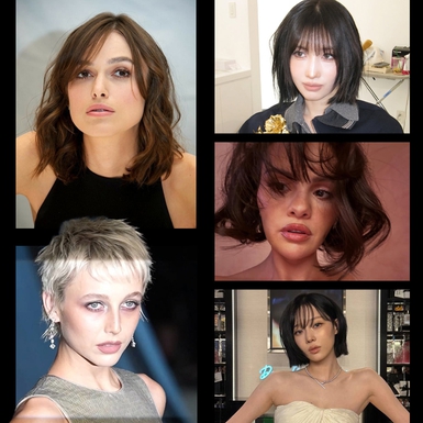 Model Rambut Pendek untuk Wajah Bulat dan Pipi Tembem