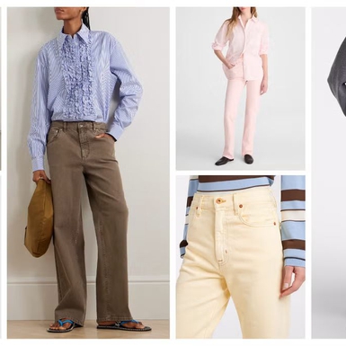 Celana Jeans Bewarna Kembali Menjadi Tren