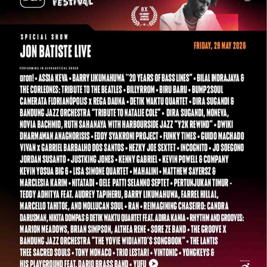 Event : Java Jazz Festival 2026 (LINE UP DAY 1)&nbsp;