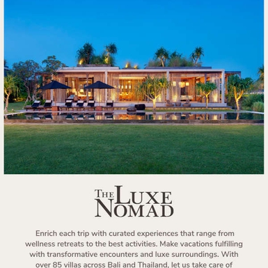 The Luxe Nomad