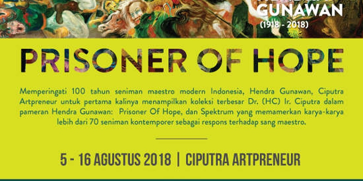 100 Years Hendra Gunawan: Prisoner of Hope