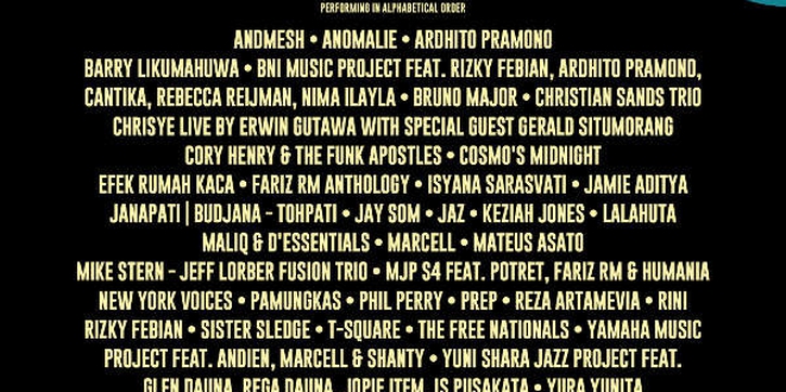 Java Jazz Festival 2020