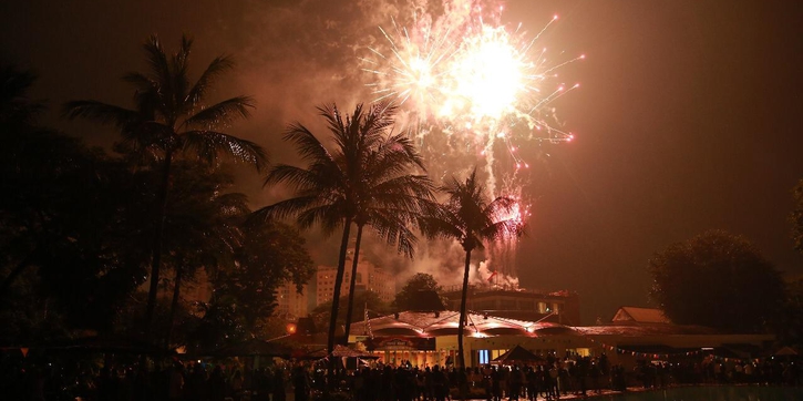 Merayakan Malam Tahun Baru di Hotel Borobudur 