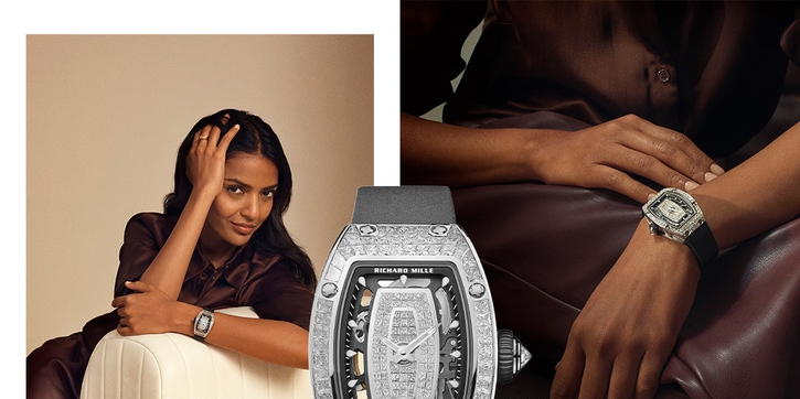 Richard Mille,&nbsp;RM 07-01 White Gold Baguette Set, Mengerti Semua Kebutuhan Wanita