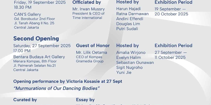 The 25th Anniversary of CAN's Gallery