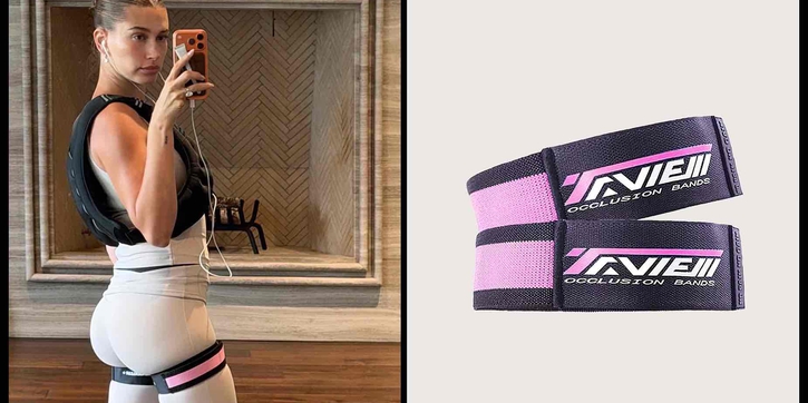 Hailey Bieber Pakai Blood Flow Restriction Bands saat Olahraga. Haruskah Kamu Mencobanya?