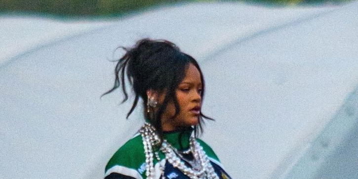 Rihanna Debut Tampilan Desainer yang Sporty Ketika Berada di Paris Bersama A$AP Rocky