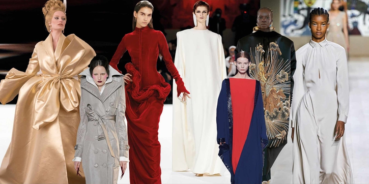 Tampilan Modest Mendominasi Panggung Couture Spring/Summer 2022