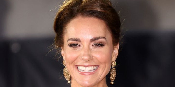 Intip Tampilan Kate Middleton Hadiri Premiere Film No Time To Die