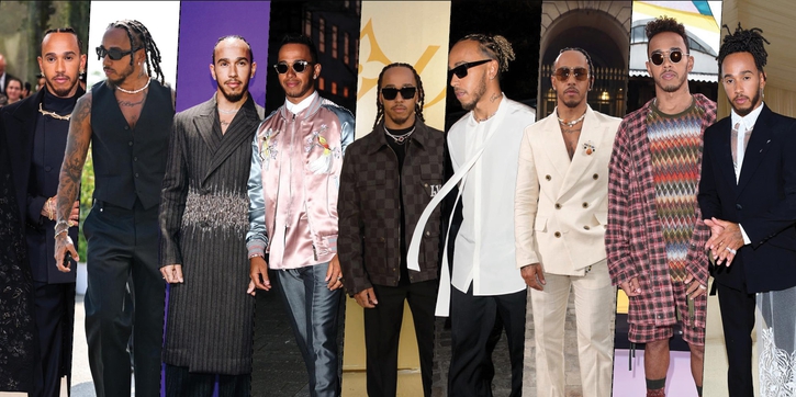 Intip 10 Gaya Khas Sang Pembalap Lewis Hamilton