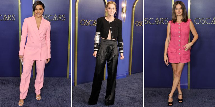 10 Penampilan Paling Glamor dari Tamu Selebriti di Makan Siang untuk Para Nominasi Oscar