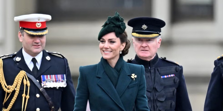 Putri Kate Terlihat Menawan dalam Balutan Teal di Parade Hari St. Patrick