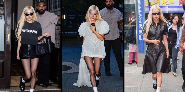 Ros&eacute; Ubah Menata Busana dari Altuzarra Menjadi Gaun Babydoll Termanis