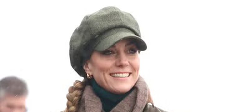 Kate Middleton Tampil dengan Nuansa Alam lewat Palet Cokelat dan Hijau