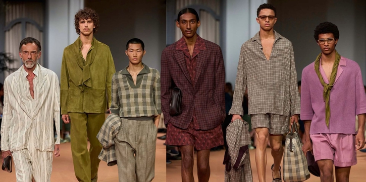 Zegna Tampilkan Koleksi Spring Summer 2026 di Dubai dengan Gaya Mewah yang Lebih Santai
