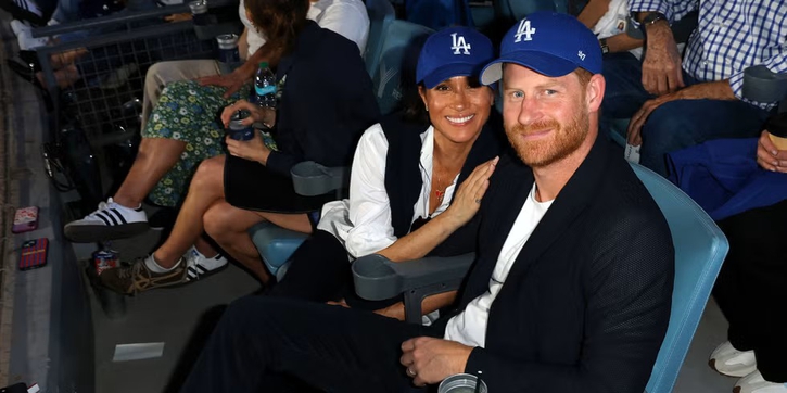 Pangeran Harry dan Duchess Meghan Menikmati Malam Kencan di Pertandingan LA Dodgers