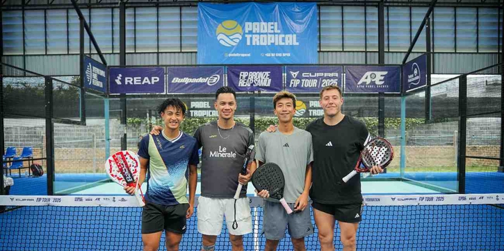 Padel Indonesia Makin Bersinar, Zar Lasahido Cetak Prestasi ke Perempat Final FIP Bronze Koh Samui
