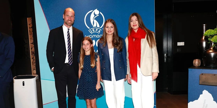 Momen Manis Putri Charlotte Bersama Para Putri Spanyol