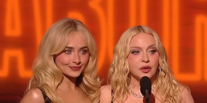Sabrina Carpenter dan Madonna Jadi Duo Pop Girl Ikonis di VMAs