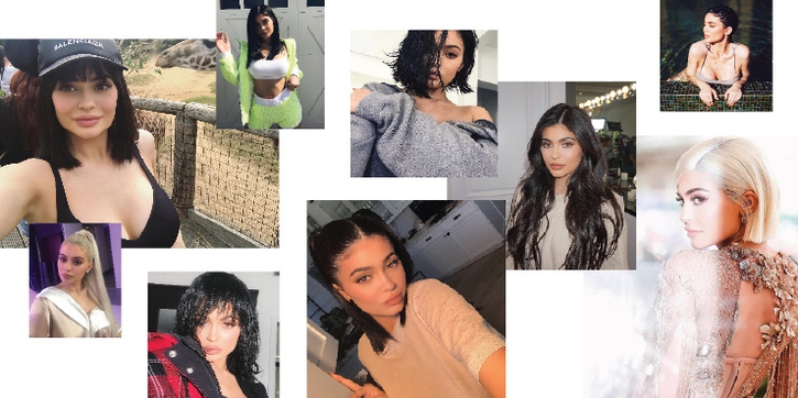 10 Ide Model Rambut dari Instagram Kylie Jenner