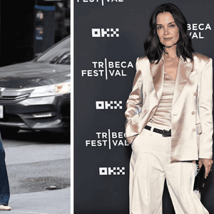 Katie Holmes Tetap Andalkan Sandal hingga Akhir Musim Semi