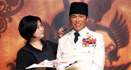 Soekarno hadir di Madame Tussauds Hong Kong