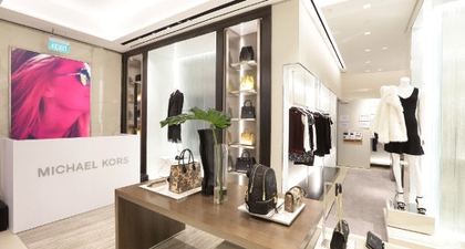 Peresmian Butik Michael Kors di Singapura