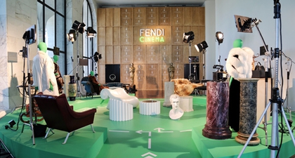 Bermain Peran dalam Pameran Fendi Studios