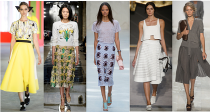 Trend: Midi Skirts