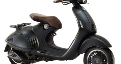 Vespa Super Stylish dari Emporio Armani