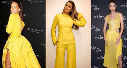 The Style: Selebriti Tampil Prima Dengan Warna Kuning