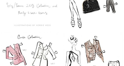 Louis Vuitton Paperdolls